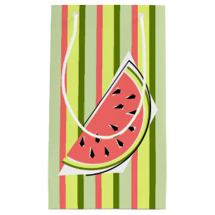Watermelon Slice Stripe Classic Small Gift Bag