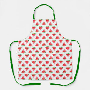 Watermelon slice summer fruit apron