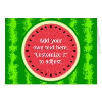 Watermelon Slice Summer Fruit Personalized