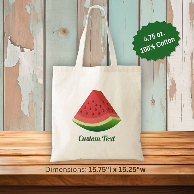 Watermelon Slice Tote Bag (Creator Uploaded)