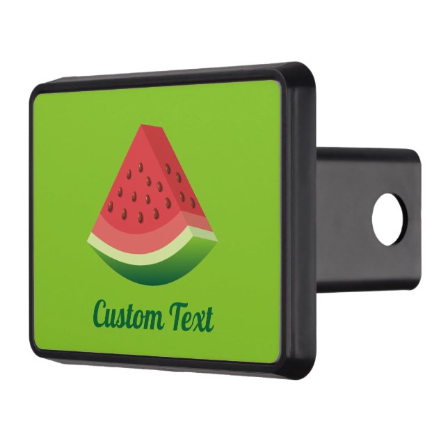 Watermelon slice trailer hitch cover (Left)