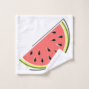 Watermelon Slice Wash Cloth