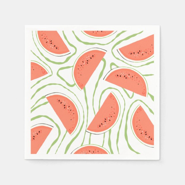 Watermelon Slices  Napkin (Front)
