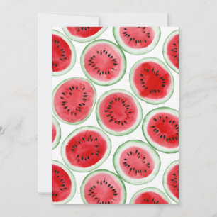 Watermelon slices pattern