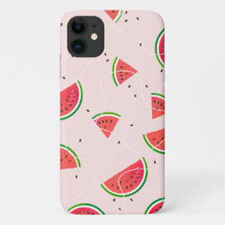 Watermelon Slices Pattern iPhone 11 Case