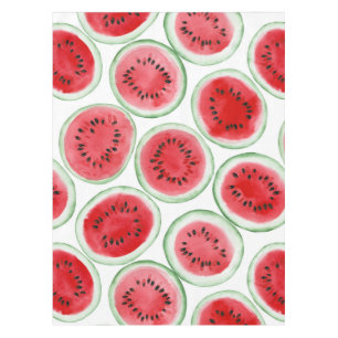 Watermelon slices pattern tablecloth