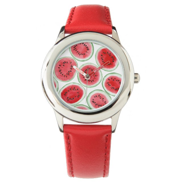 Watermelon slices pattern watch (Front)