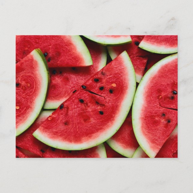 Watermelon Slices Postcard (Front)