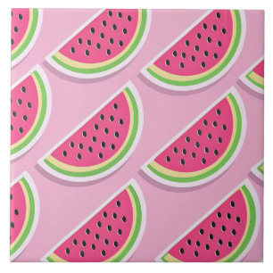 Watermelon slices tile