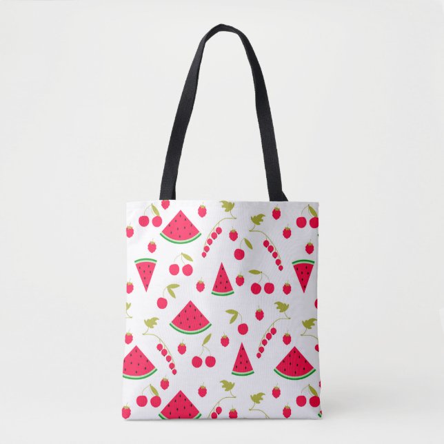 Watermelon slices tote bag (Front)