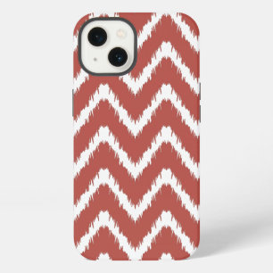 Watermelon Southern Cottage Chevrons iPhone 13 Case