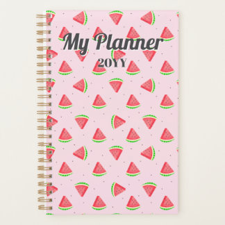 Watermelon Spiral Planner 