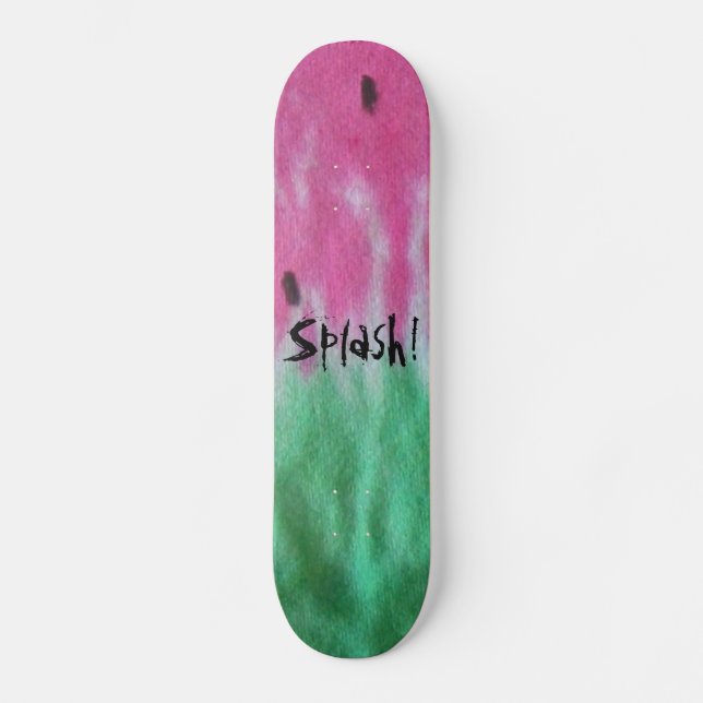 Watermelon Splash! Skateboard (Front)
