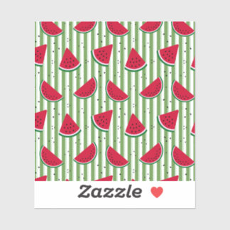 Watermelon Stripe Seamless Pattern