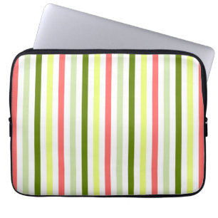 Watermelon Stripe Thin laptop sleeve