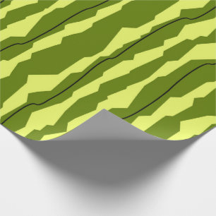 Watermelon Stripe wrapping paper