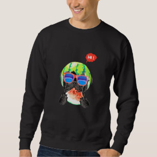 Watermelon Sugar Dog Hi Saying Summer Sweatshirt