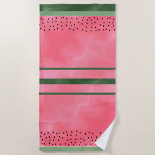 Watermelon Summer Beach Towel