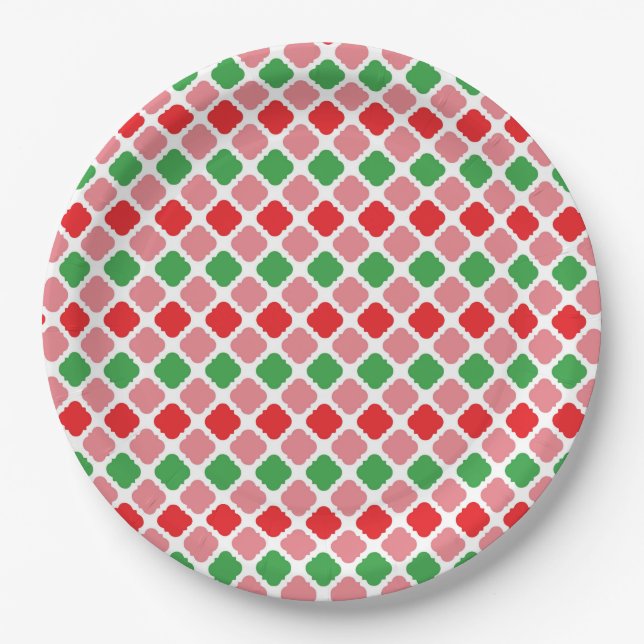 Watermelon Summer Digital Paper-56201 Paper Plate (Front)