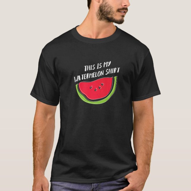 Watermelon Summer Fruits Tropical Melon   T-Shirt (Front)