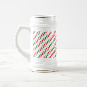 Watermelon Summer Stripes Pattern-56204 Beer Stein