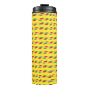 Watermelon Summer Stripes Pattern-56204 Thermal Tumbler