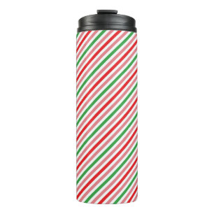 Watermelon Summer Stripes Pattern-56206 Thermal Tumbler