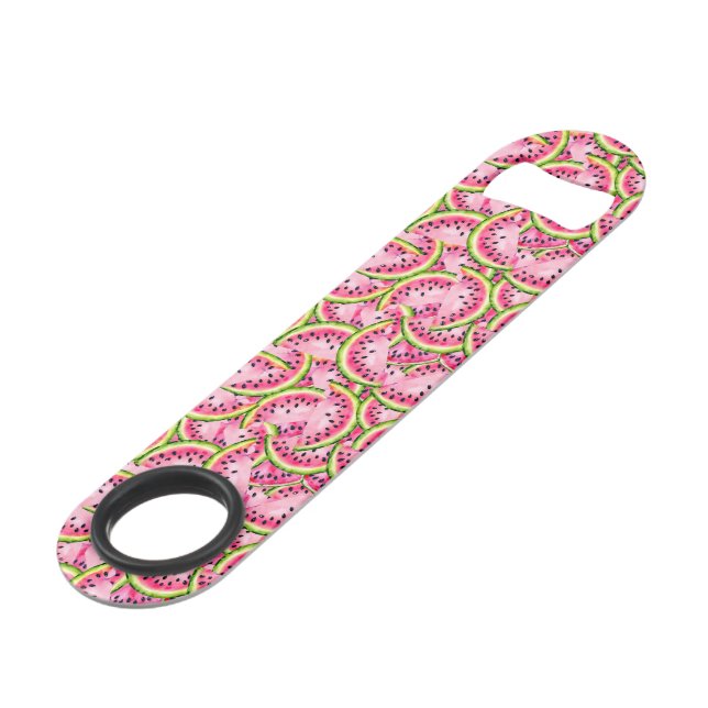 Watermelon Surprise Bottle Opener Bar Key (Front Angled)