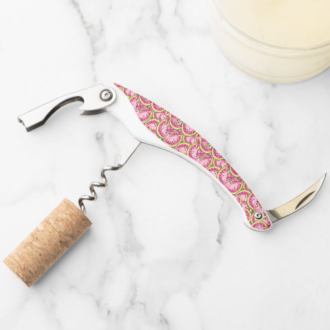 Watermelon Surprise Corkscrew (Front)
