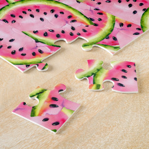 Watermelon Surprise Jigsaw Puzzle Puzzle