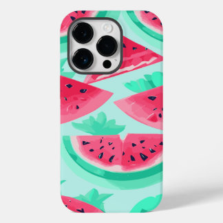 Watermelon Sweet Fruit Fresh Summer Stylized Case-Mate iPhone 14 Pro Case