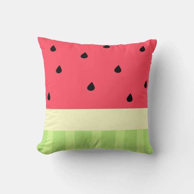 Watermelon Throw Pillow (Front)
