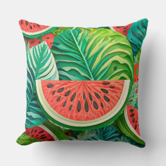 Watermelon Throw Pillow