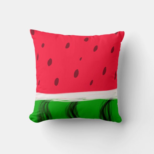 Watermelon Throw Pillow (Front)