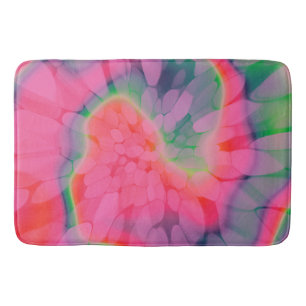 Watermelon Tie Dye Bath Mat