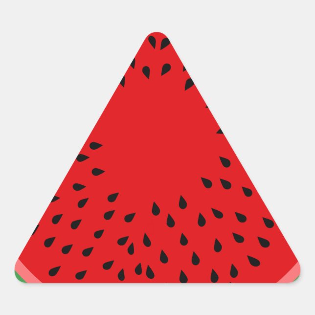 Watermelon Triangle Sticker (Front)