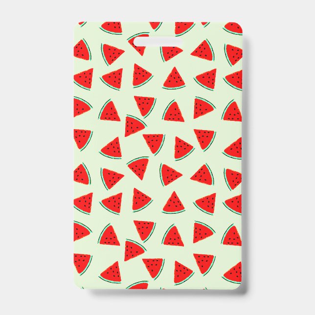 Watermelon Triangles Badge (Front)