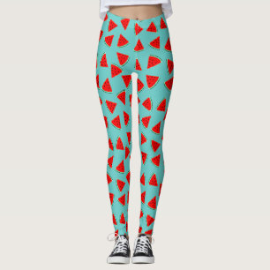 Watermelon Triangles Leggings