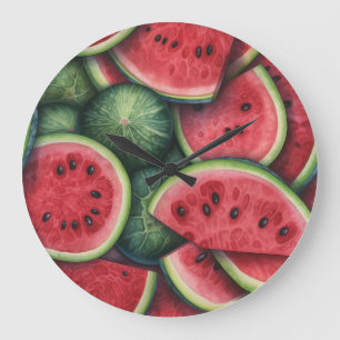 Watermelon Wall Clock