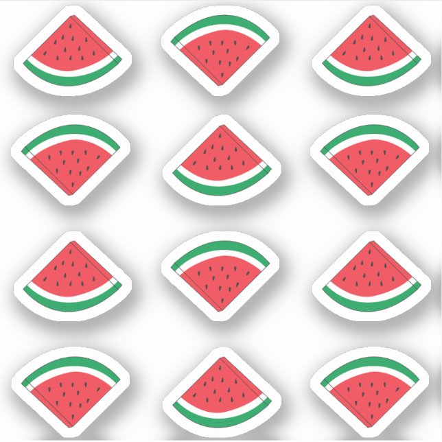 Watermelon Wedge Sticker Pack (Front)