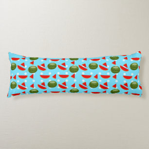Watermelon With Slice Body Pillow