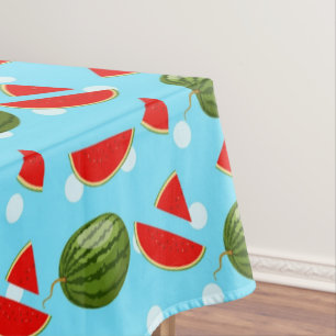 Watermelon With Slice Tablecloth