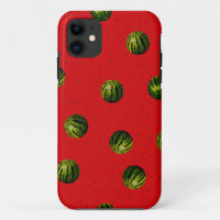 watermelons and seeds iPhone case