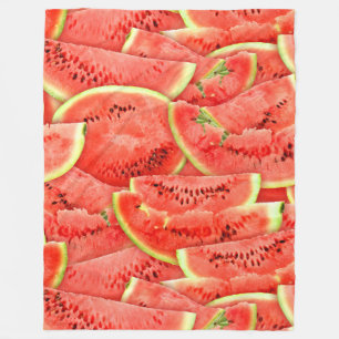 watermelons fleece blanket