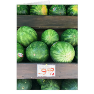 Watermelons for Sale, Fruit Stand, New York City