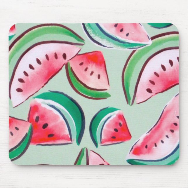 watermelons mouse pad (Front)