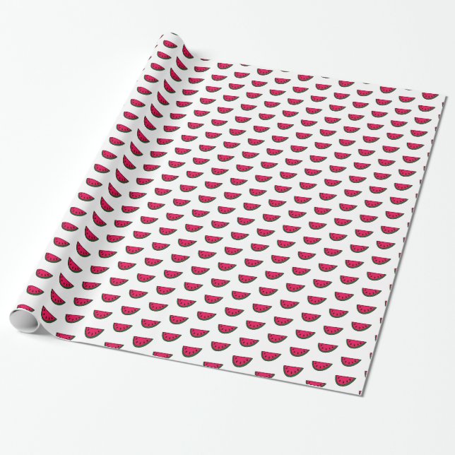 Watermelons Wrapping Paper (Unrolled)