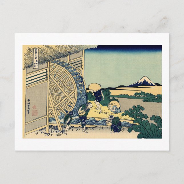 Watermill at Onden Postcard (Front)