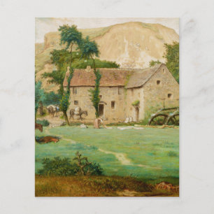Watermill at the Foot of a Mountain