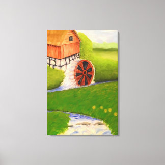 Watermill Canvas Print